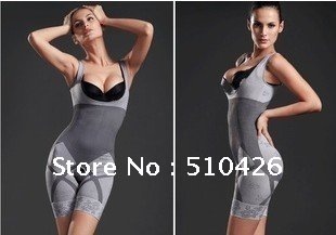 Natural bamboo charcoal magic clothing / Corset / body clothes / conjoined thin clothing