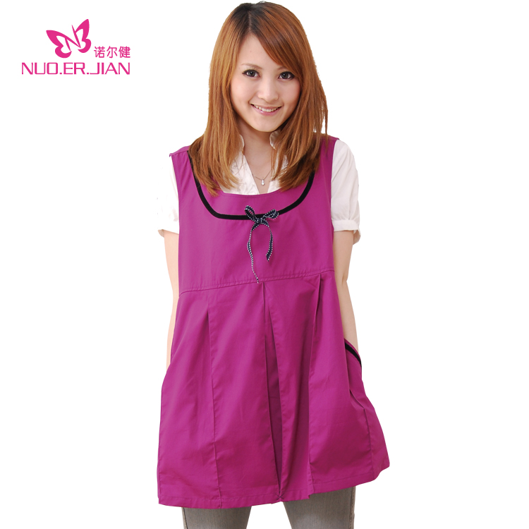 Natural silver fiber radiation-resistant maternity clothing radiation-resistant vest n3318