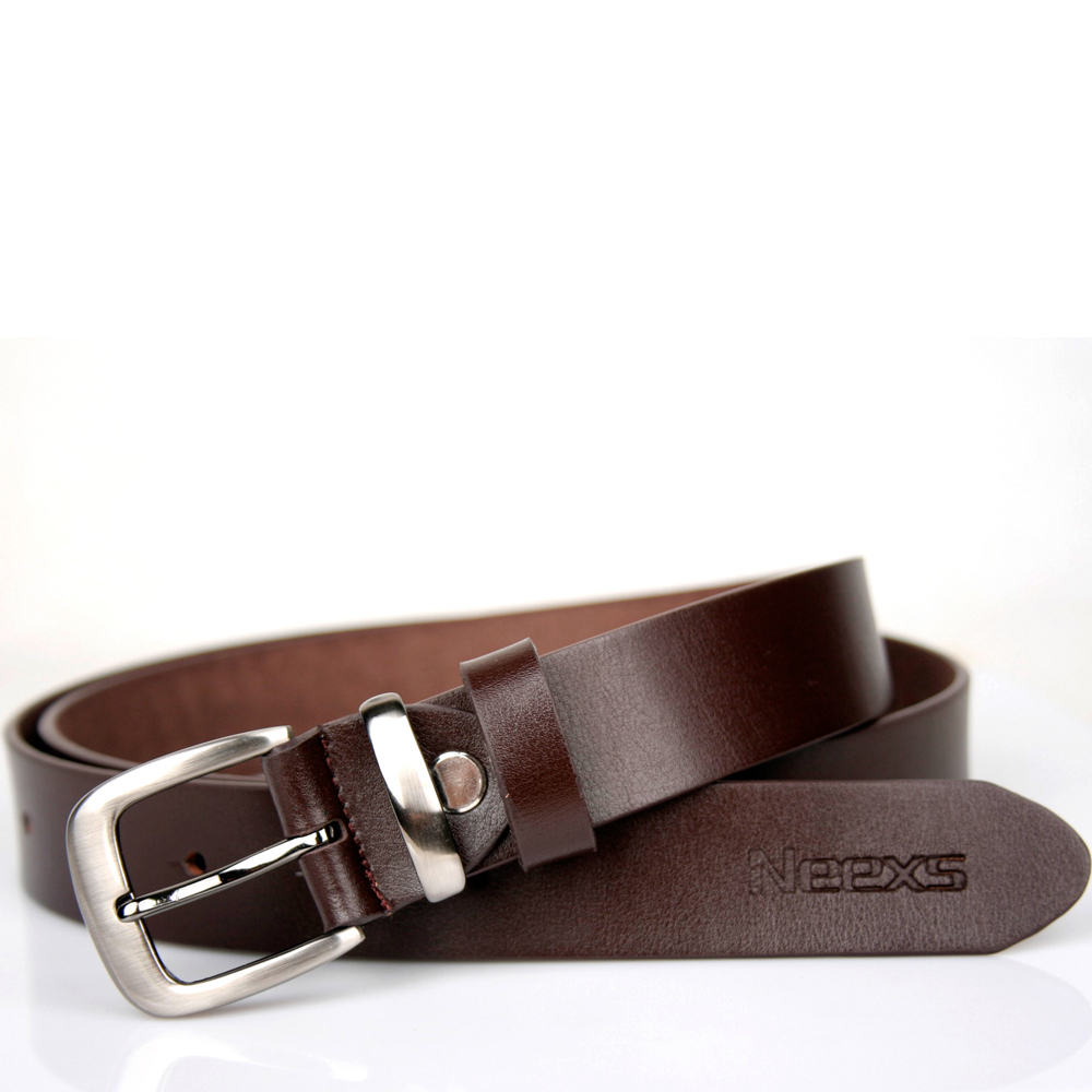 Neexs women's strap female genuine leather belt fashion pin buckle