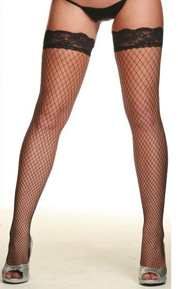 Net Stockings, Fence Net Thigh Hi Stockings LC7905-1+ Cheaper price + Free Shipping Cost + Fast Delivery