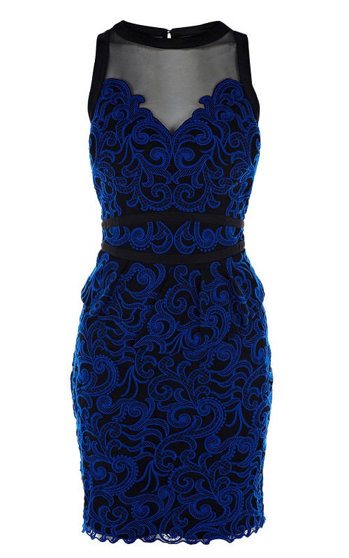 New 2013 Europe Brand Fashion 100% Actural Photo Blue Lace Embroidered Pencil Dress Peplum Elegant Dresses DP183 Wholesale