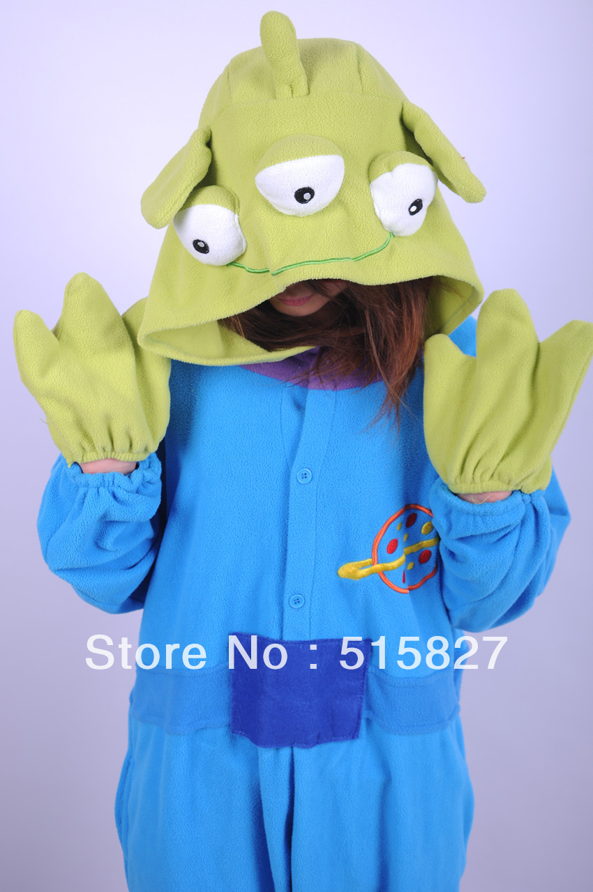 New Adult Animal Sangan Monster Cartoon Pajamas Sleepsuit Onesie Sleepwear Underwear Nightwear Unisex