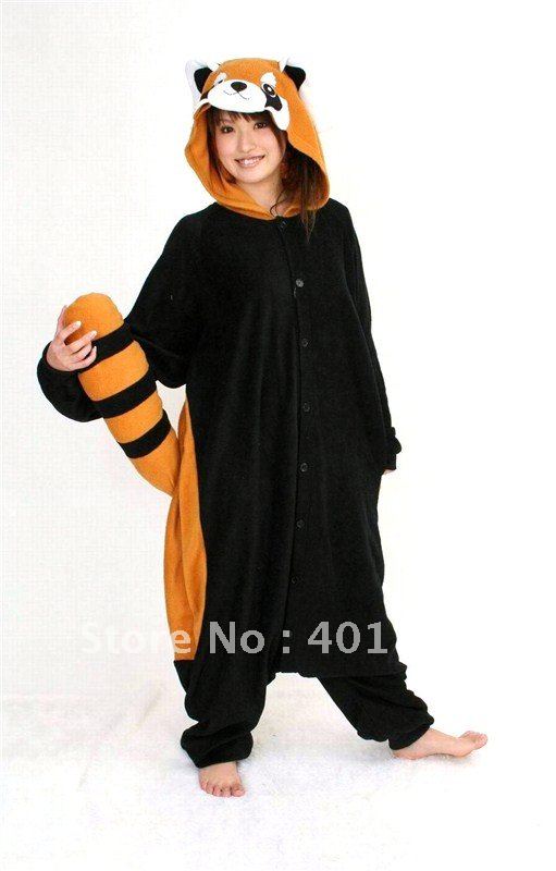 New Animal  Procyon Lotor Cosplay Costume Clothes KIGURUMI Pajamas Sleepcoat Sleepwear