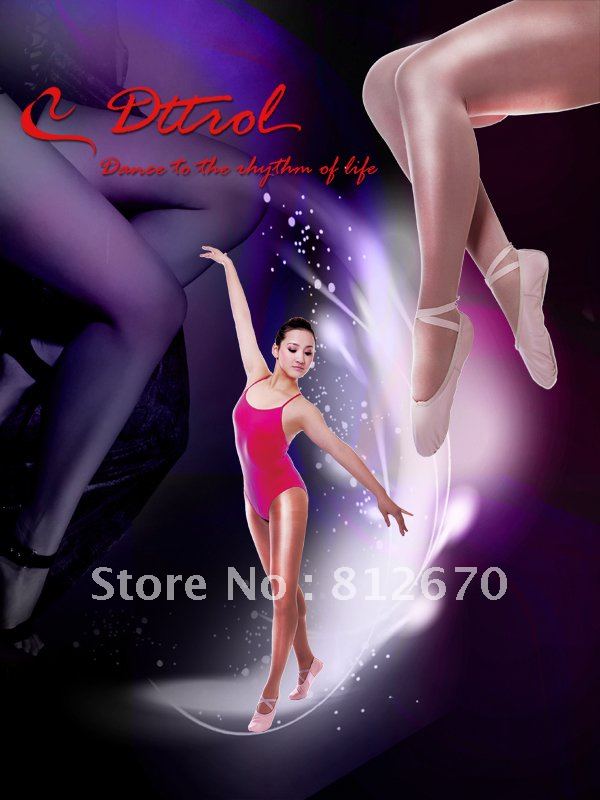 New arrival!(12 prs/dozen)Dttrol shimmer dance tights stage tights fool foot tights for women XC-4918