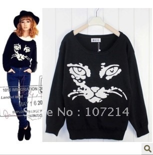 New arrival 2012 autumn and winter lady vivi sweet sweater women sweater knitwear