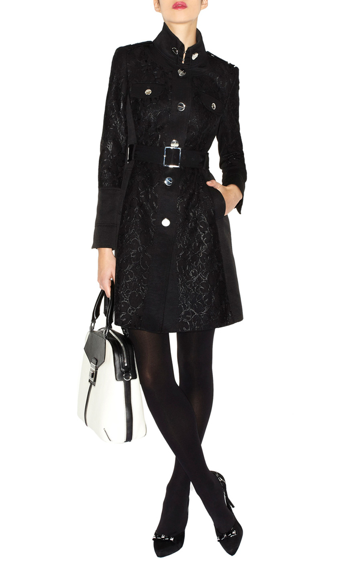 New arrival 2012 trench spring and autumn elegant handsome lace wool slim long-sleeve wool coat