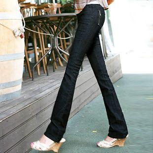 New arrival 2013 all-match low-waist slim exquisite trumpet jeans