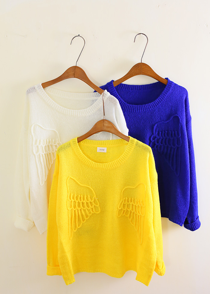 New arrival! 2013 spring and summer crochet thin loose sweater shirt a725 free shipping