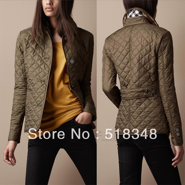 New Arrival!  2013 women fashion quilted cotton coat high quality