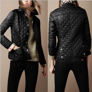 New Arrival, 2013 women Lingge Epaulet Cotton Quilted Quality Cotton Coat  Jacket Free Shipping