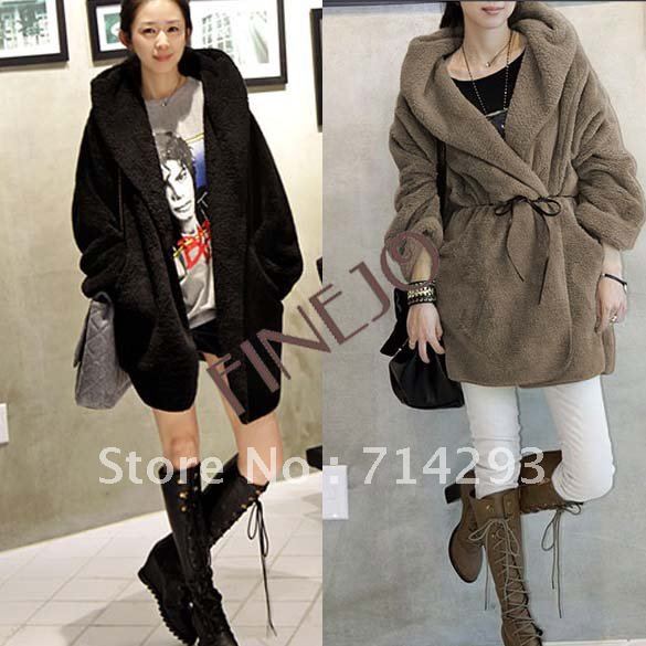 New arrival 3Color Women Fashion Cardigan Hooded Hoodie Outerwear Jacket Coat free shipping 3500