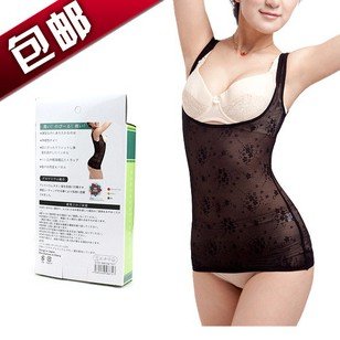 new arrival body sculpting bustier  thin mesh summer slimming vest  15pcs/lot EMS shipping