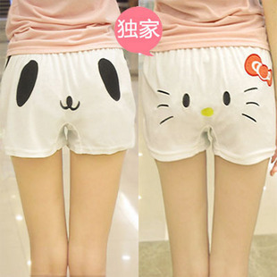 New arrival cartoon kit y HELLO KITTY shorts Women single-shorts lounge pants