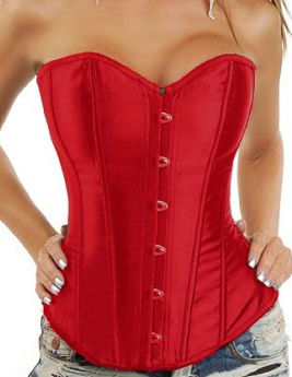 new arrival corset usa  red