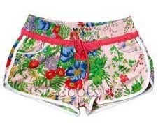 New Arrival & free shipping, Retail & Wholesale beautiful flower printed hot shorts, beach shorts, fashion shorts...