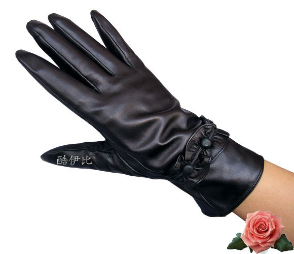 New arrival genuine leather gloves high quality sheepskin gloves t ruslana korshunova Women