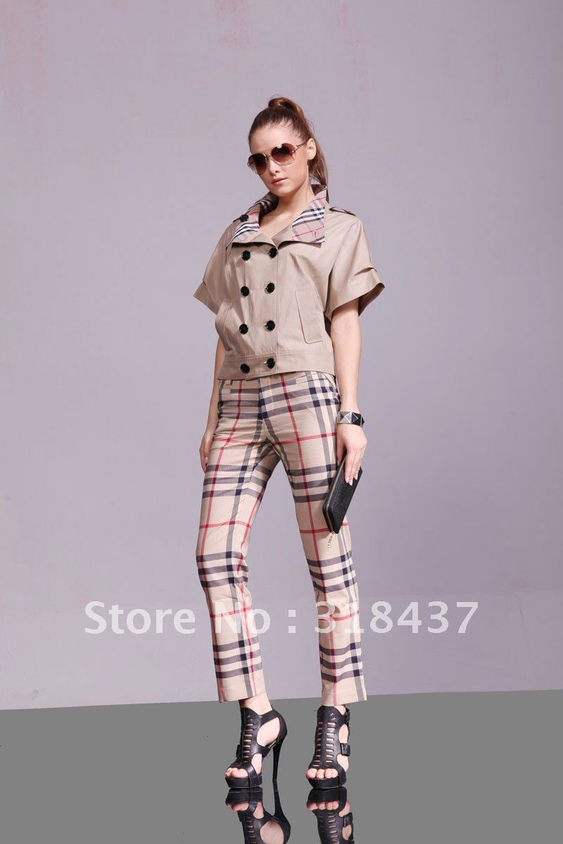 New Arrival High Quality New Fashion Women' Batwing  Sleeve Solid  Double Pleated Short Coat, 2012 New Style