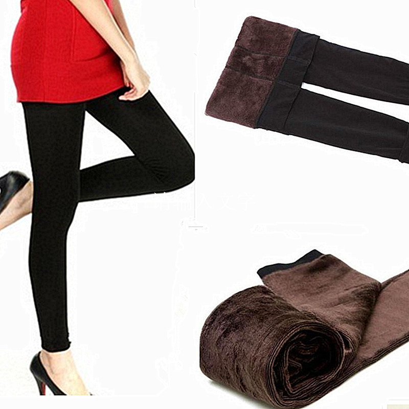 new arrival koala velvet warm pants ball double layer thickening plus velvet legging boot cut jeans