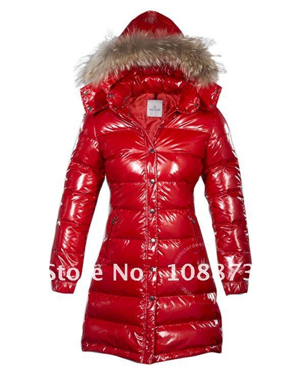 New arrival ladies  down jackets brand women winter trillium Parka jacket Light Red size 0#1#2#3#4#5#