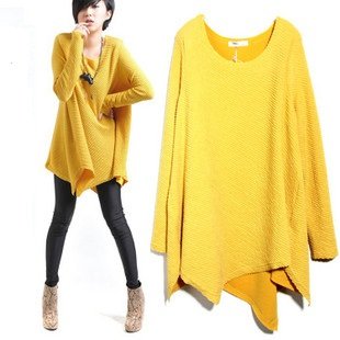 NEW Arrival Lady's O-Neck Spring Clothes,Lady's Casual Hot Sale Knitted Wear Pullover Yellow ,Beige ,Black ED-019