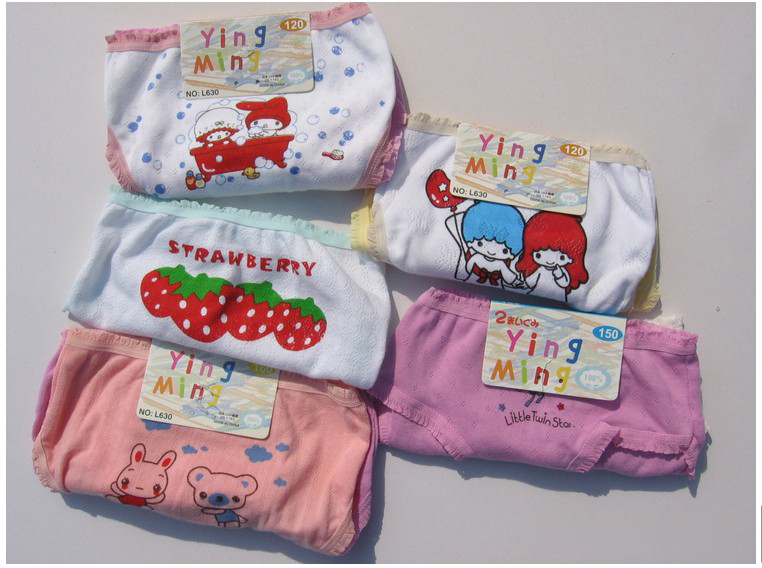 New arrival many cartoon style respiratory design baby children underwear,underpants,6 sizes for 3~11 Y