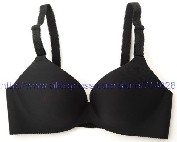 New arrival , Seamless bra,Anti-Bacterial, Anti-Static, One-Piece, Quick Dry, Factory Supplier ---- pure color, black