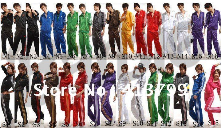 New Arrival set Free Shipping 2013 Men and Women sport suits Sweater School uniforms if more order Support for custom