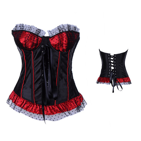 NEW ARRIVAL Sexy Fashion Corset!!  Lingeie , Shapers , Bustiers ,Sexy Overbust corset----4404