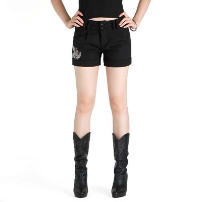 New Arrival Spring/Autumn Shorts Shitsuke Lady Hot Pants OL S to XXL Black Gray Polyester Fibers Fashion Lady