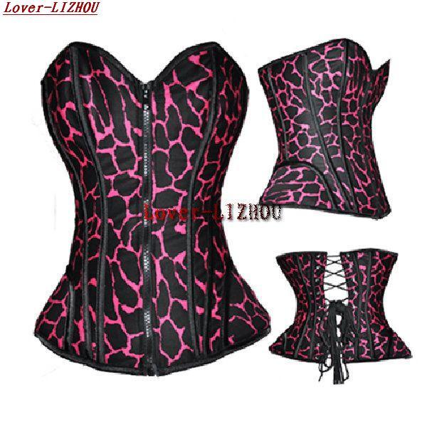 New arrival steel royal shapewear shaper slim waist leopard print zipper body shaping cummerbund