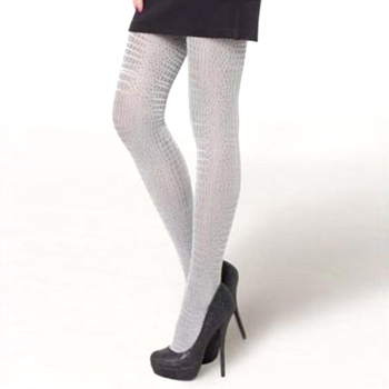 New arrival super sexy serpentine leather legging white 8415 autumn and winter legging