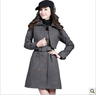 New arrival winter formal skirt long-sleeve woolen outerwear tank dress ol professional set twinset autumn and winter dress