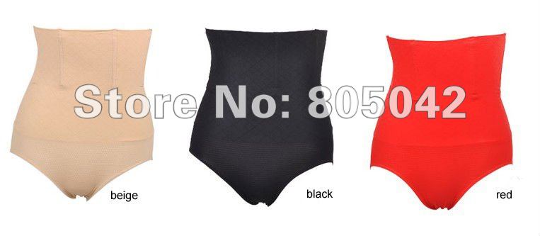 NEW arrivel thin Slimming panty shaping lingerie high waist underpants 100pcs/lot+ free shipping