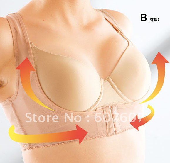 New Backside Support Inner Bra Support New Bra Body Shaper Chic Breast Support30pcs/lot