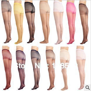 New Coming~! Elegant  High Quality Women Candy Color Hosiery/ Pantyhose Silicon Stockings