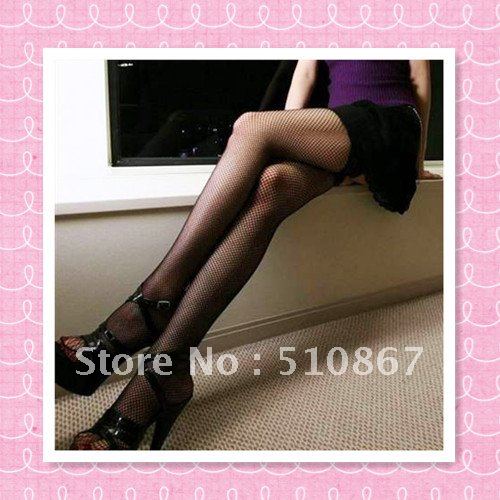 New Fashion Black  European Style sexy Star tights  pantyhose Fish net Stocking.  Womens Tights.