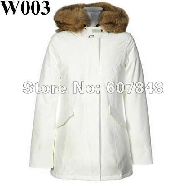 New Fashion Design Ladies Woolrich Artie Parka Winter Jacket Long Down Field Overcoat best quality W03