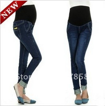 NEW Fashion Jeans  Maternity jeans Pregnant women Jeans maternity Clothing #YF601