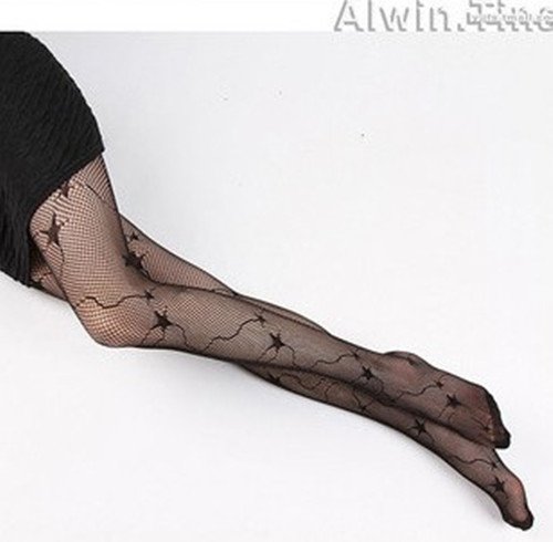 NEW Fashion stars stockings Fishnet Black Pantyhose Leggings Free shipping H-A023