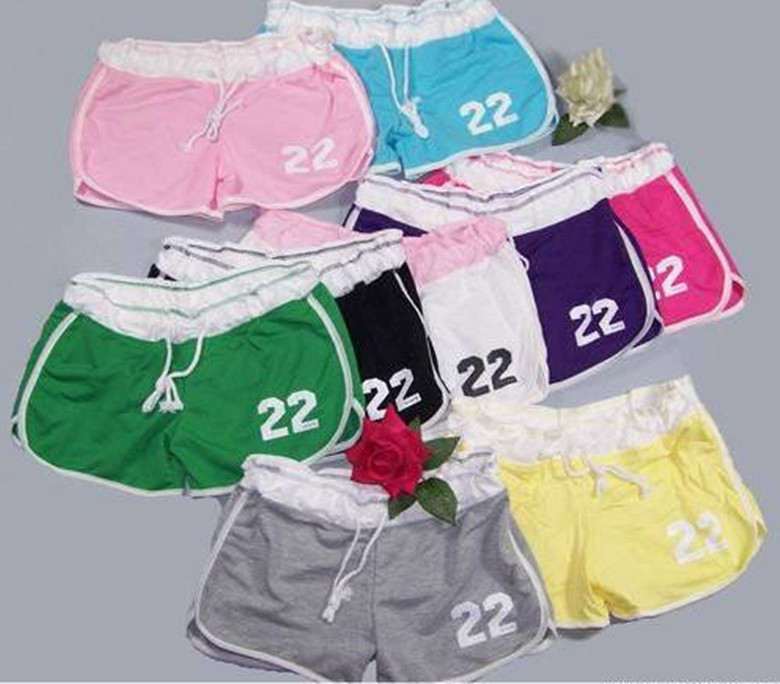 New Fashion Women's Casual Cool Sport Rope Short Pants Jogging Trousers In 9 Colors