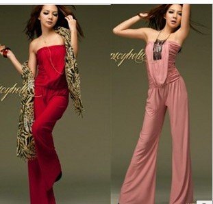 New fashion women's casual jumpsuit,lady's Conjoined Twins trousers, women sexy off shoulder jumpsuits long pants