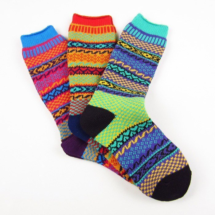 New Feona exquisite pattern hairline knitted socks women's socks chromophous(B283)