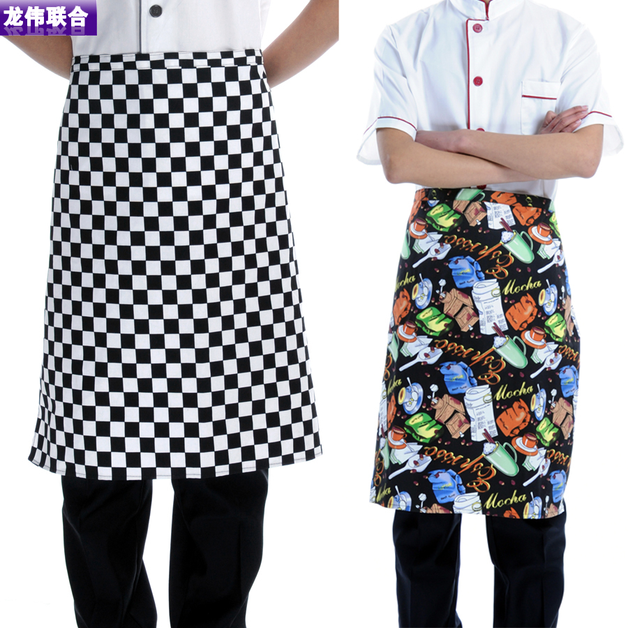 new popular fork print  waiter's aprons