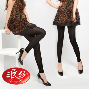 New Soft Velvet 80D nine points socks Tights pantyhose ankle length trousers socks Black /  Flesh