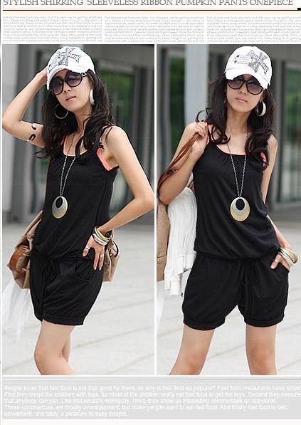 New spring 2013 korean edition dress fashion big yards of cultivate one's morality leisure vest harness culottes summer wear