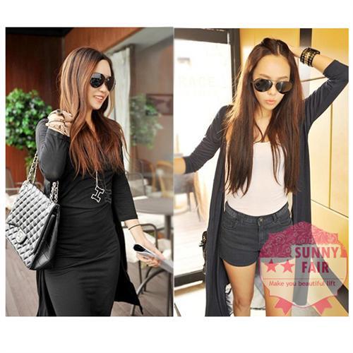 New Stunning Women Solid Transparen Long Thin Versatile Sexy Sunscre Shawl Blouse