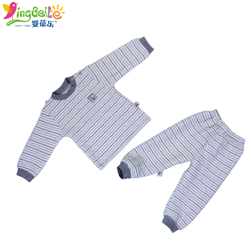 New winter infant baby clothes at home newborns thick cotton suit children thickening bamboo fiber underwear