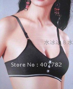 New wirefree bamboo fiber sport bra wire less bra Hot