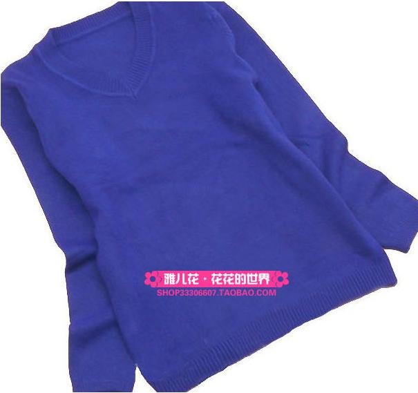 New women's long sleeve sweaters Mix order 5pcs Free shipping