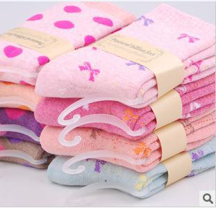 New Women's Socks Cotton Terry Socks Popular Thicken Fashion Warm Stockings 30 Piece/Lot